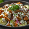 Mediterranean Tzatziki Chicken Salad 1