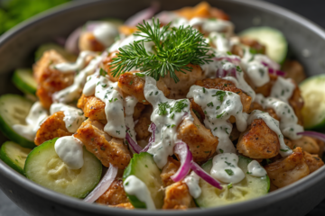 Mediterranean Tzatziki Chicken Salad 1