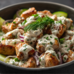 Mediterranean Tzatziki Chicken Salad 2