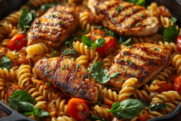 One-Pan Chicken Zucchini Pasta Skillet Delight 1