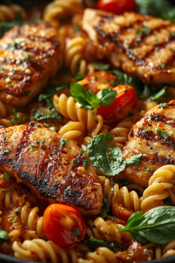 One-Pan Chicken Zucchini Pasta Skillet Delight 1