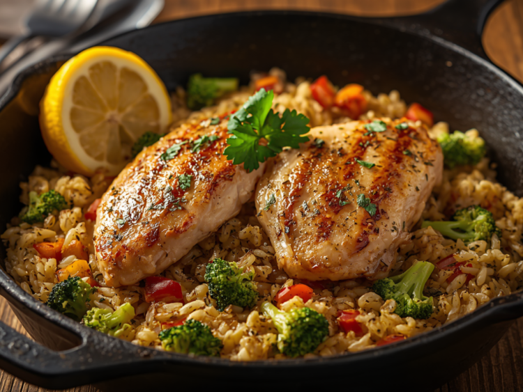 Quick Chicken and Rice Recipe 1