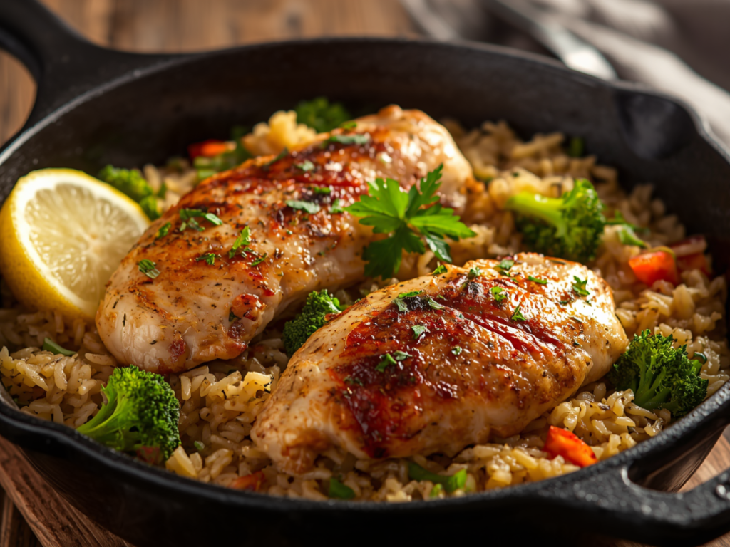 Quick Chicken and Rice Recipe 2