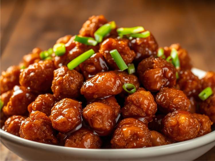 Sticky Honey Glazed Chicken Bites with Sweet and Savory Asian Flavors 1
