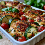 Sun-Dried Tomato Mediterranean Chicken Bake Perfect For Dinner 2