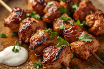 Tandoori Chicken Tikka Skewers 1
