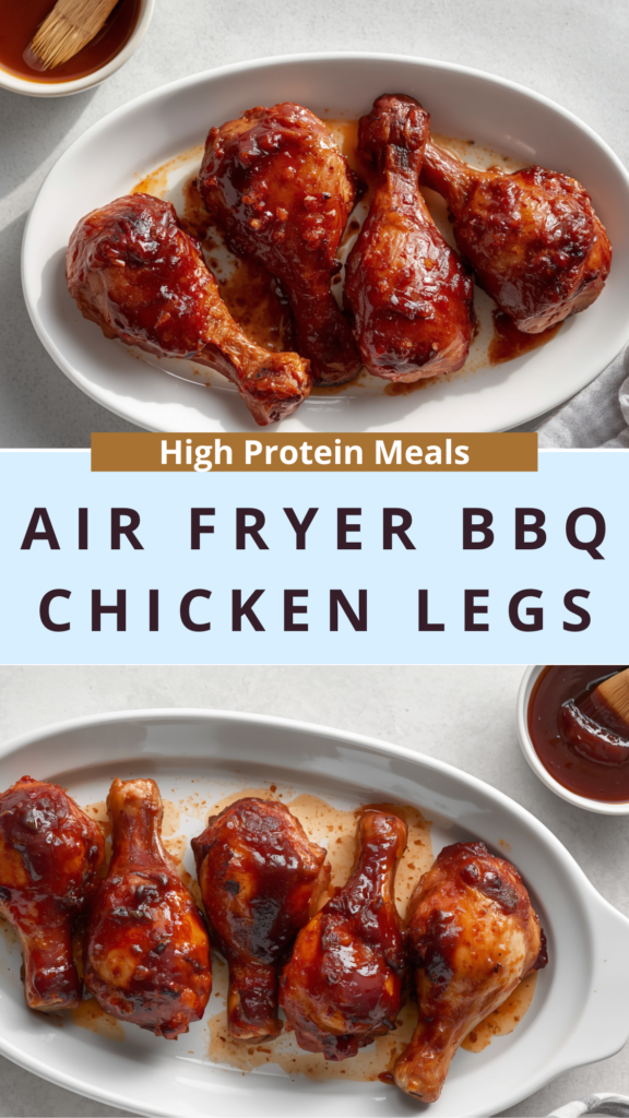 Air Fryer BBQ Chicken Legs