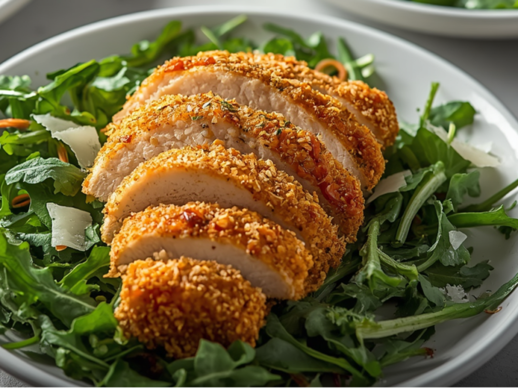 Air Fryer Breaded Chicken Breast 2