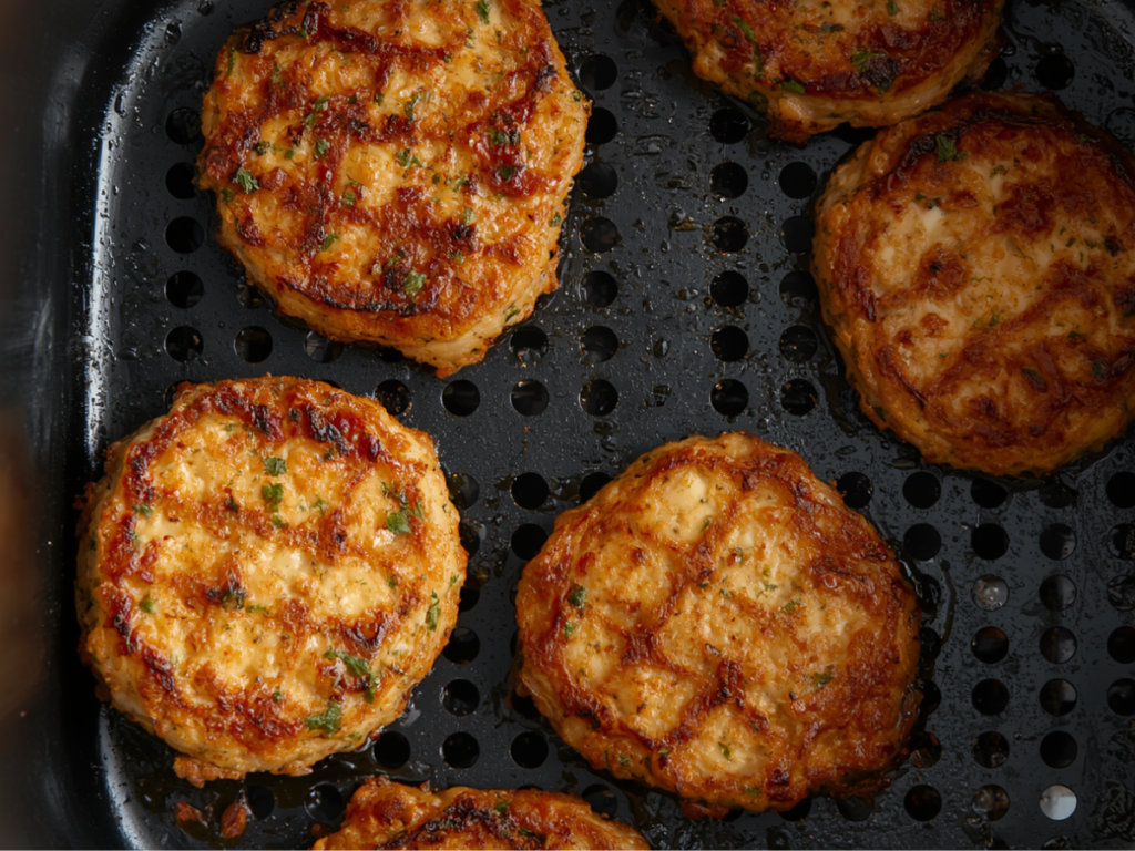 Air Fryer Chicken Patties 2
