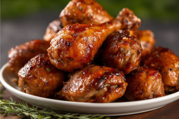 Air Fryer Honey Mustard Chicken Legs 1