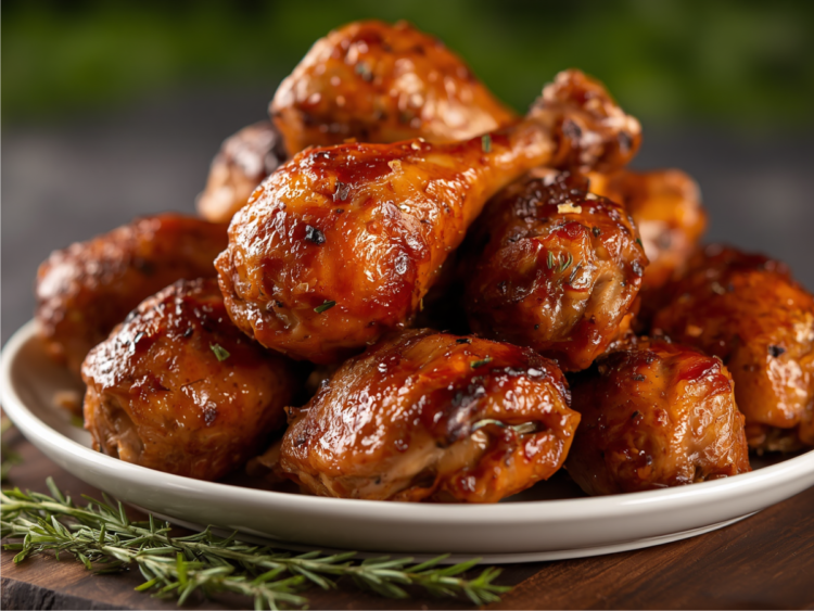 Air Fryer Honey Mustard Chicken Legs 1