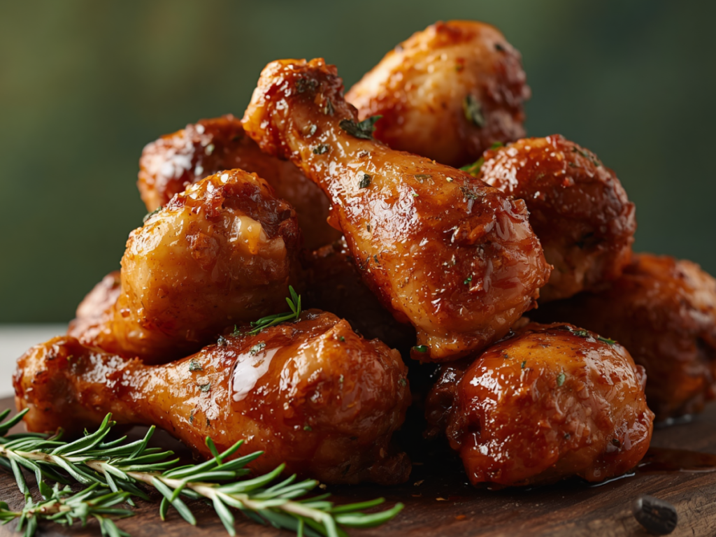 Air Fryer Honey Mustard Chicken Legs 2