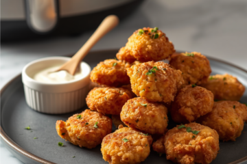 Air Fryer Ranch Crusted Chicken Bites 1