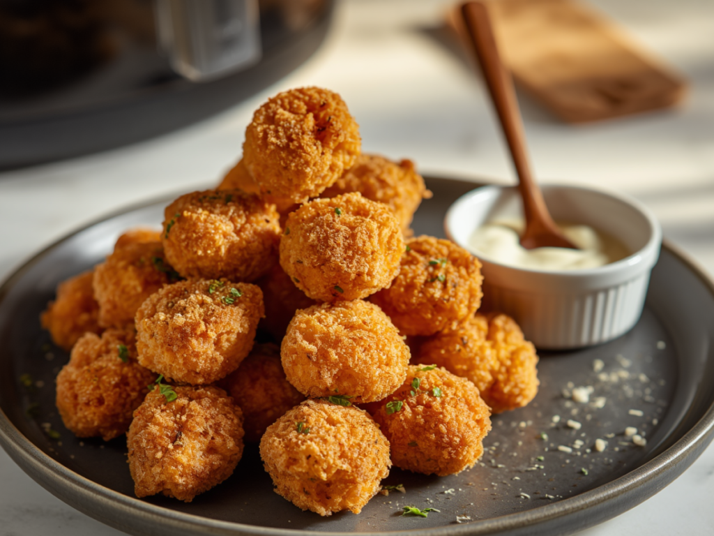 Air Fryer Ranch Crusted Chicken Bites 2