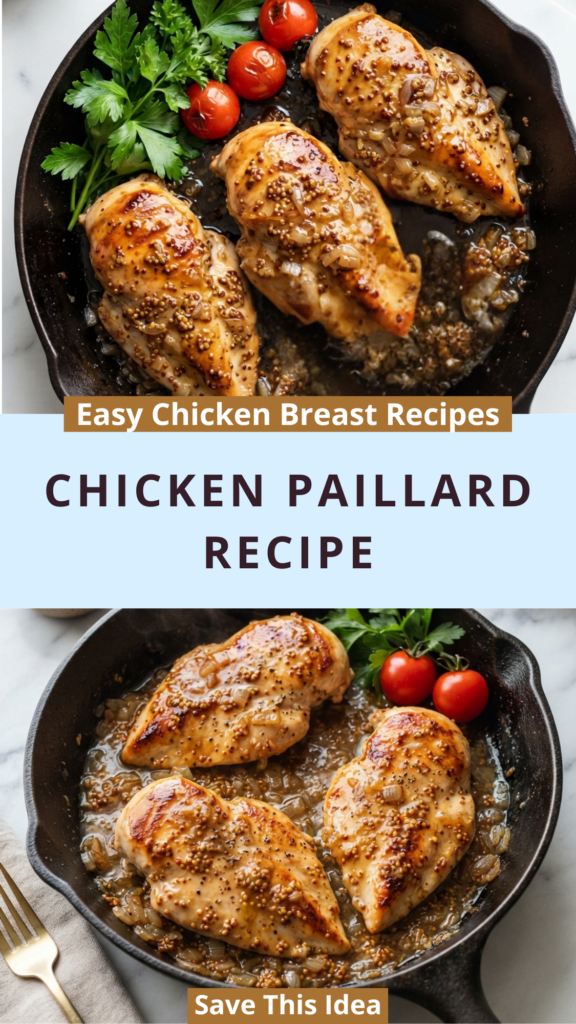 Chicken Paillard Recipe