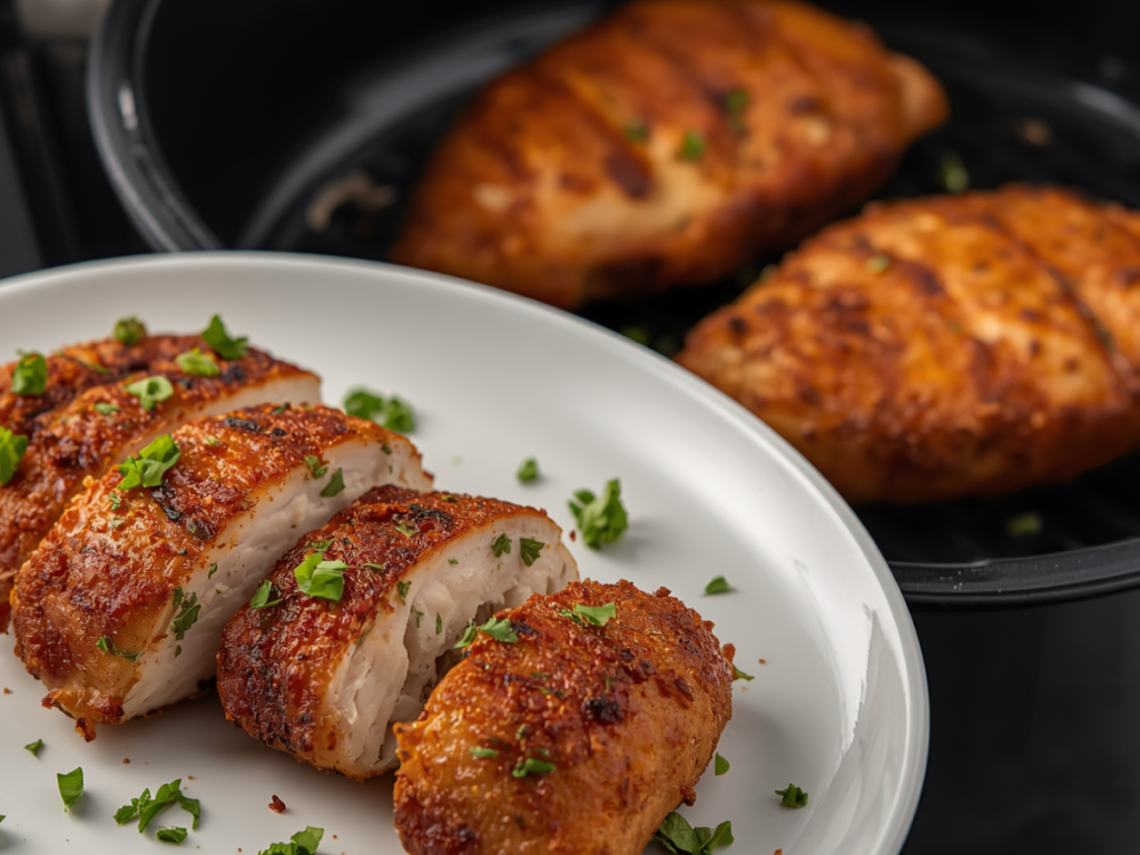 Juicy Air Fryer Chicken Breasts 2