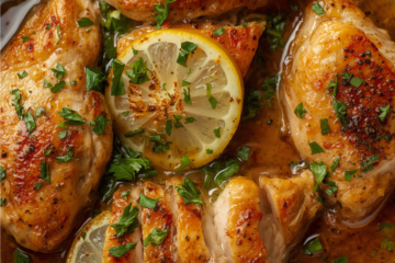 Lemon Butter Dijon Skillet Chicken 1