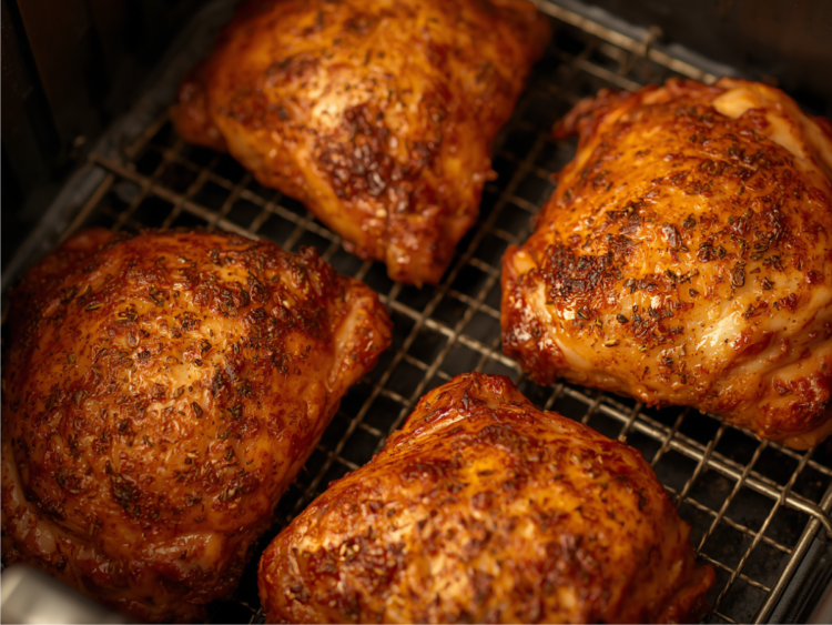 chicken thighs in air fryer 1