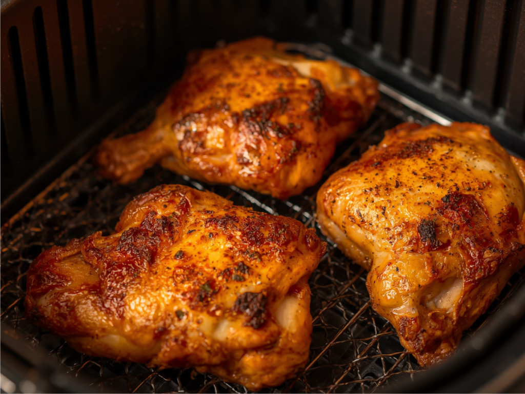 chicken thighs in air fryer 2