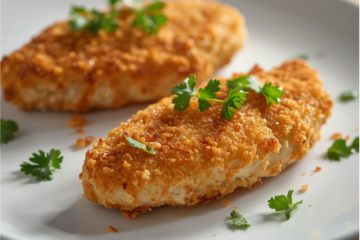 crispy air fryer parmesan crusted chicken recipe 1