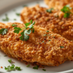 crispy air fryer parmesan crusted chicken recipe Z